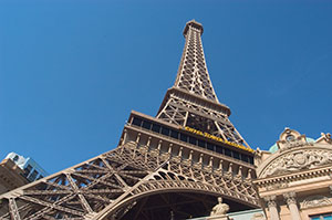 Paris Hotel and Casino in Las Vegas - Eiffel Tower