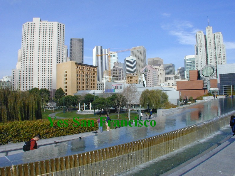 Yerba Buena Gardens at Moscone Center in San  Francisco